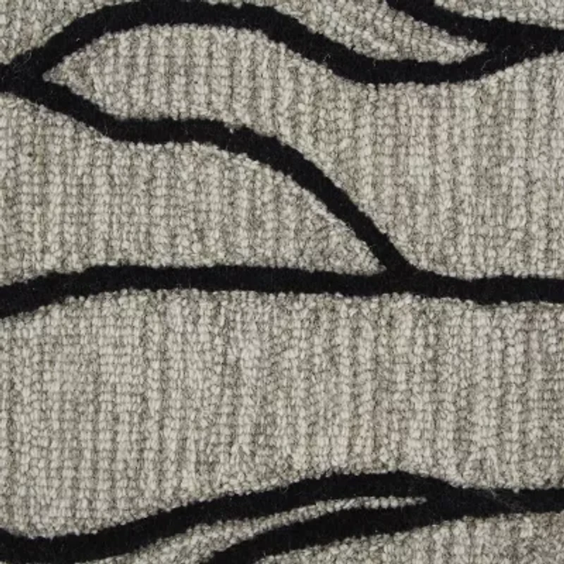 Weave And Wander Fadden Abstract Hand Tufted Indoor Rectangle Area Rugs