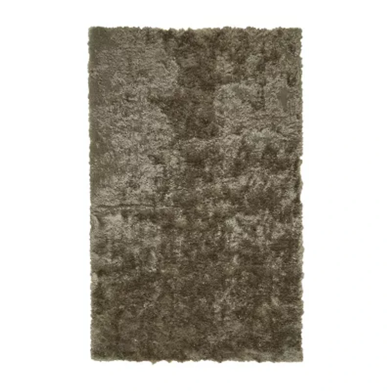 Weave And Wander Kelim Solid Shag Indoor Rectangle Area Rugs