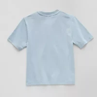 adidas x Disney Toddler & Little Boys Crew Neck Short Sleeve Loose Fit Mickey Mouse Graphic T-Shirt