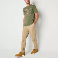 Buckhorn River Mens Round Neck Short Sleeve Regular Fit Graphic T-Shirt