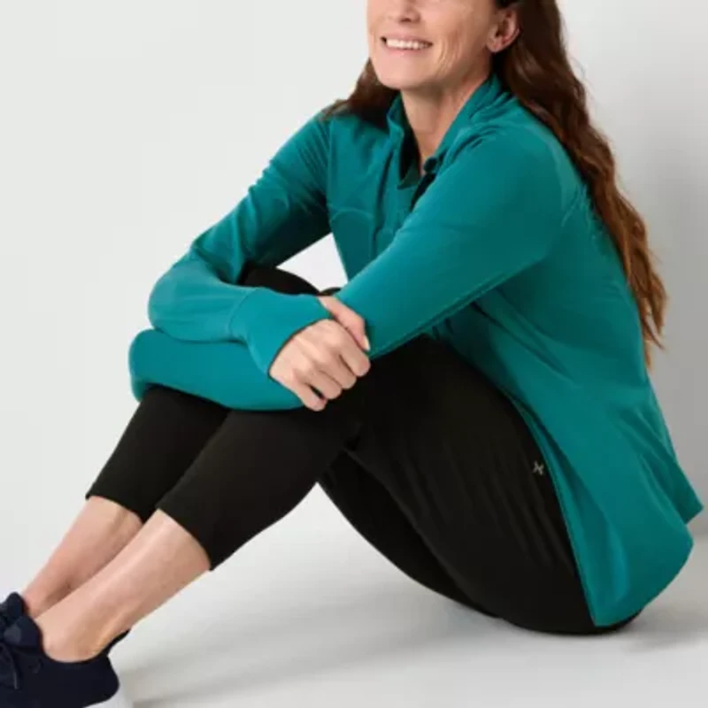 Xersion EverUltra Lite Womens Lightweight Softshell Jacket