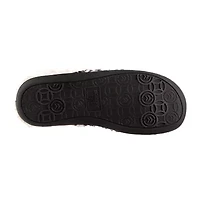 Isotoner Sweater Knit Hoodback Womens Memory Foam Clog Slippers