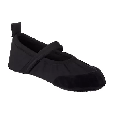 Isotoner Sloane Recycled Spandex Mary Jane Womens Memory Foam Ballerina Slippers