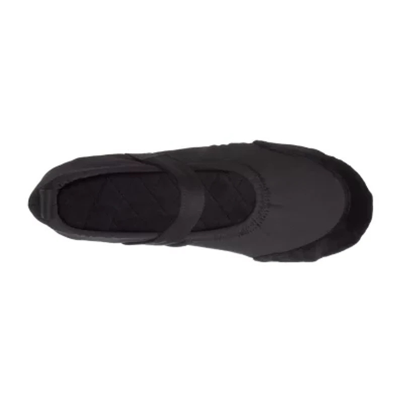 Isotoner Sloane Recycled Spandex Mary Jane Womens Memory Foam Ballerina Slippers