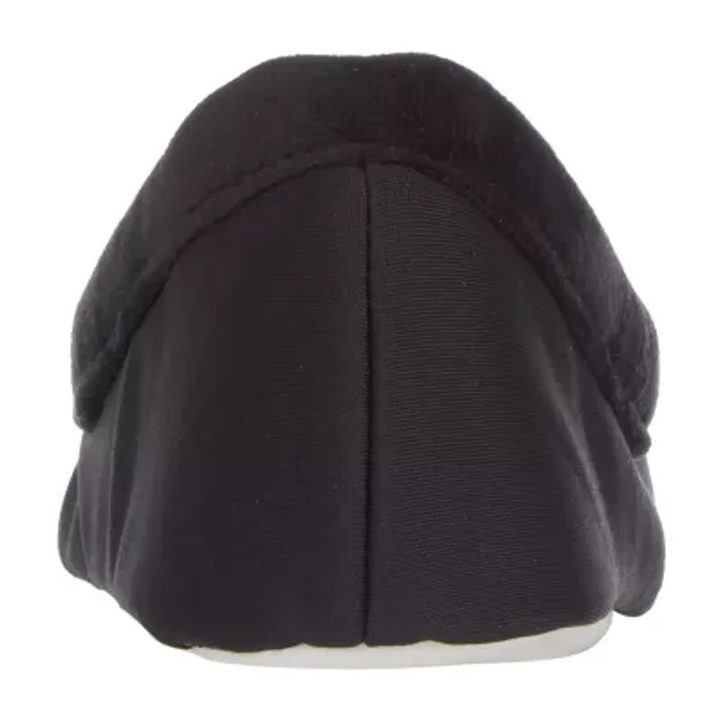 Isotoner Ivy Spandex Velour Womens Moccasin Slippers