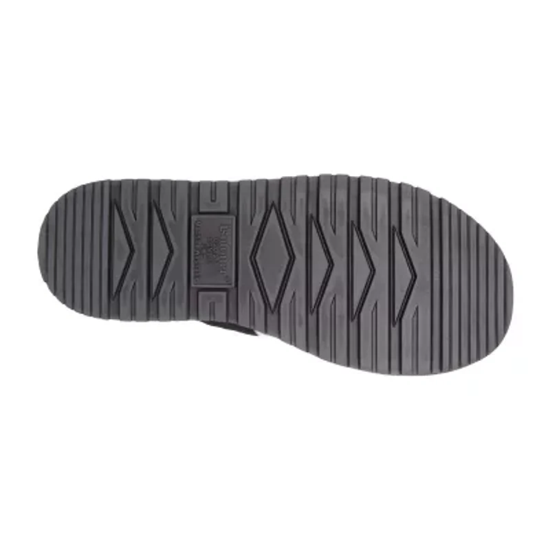 Isotoner Mikaela Nylon Puffer Hoodback Womens Memory Foam Clog Slippers