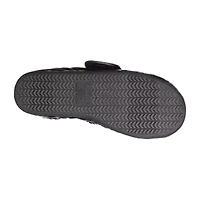 Isotoner Mikaela Nylon Puffer Closedback Womens Memory Foam Slip-On Slippers