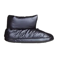 Isotoner Mikaela Nylon Puffer Womens Memory Foam Bootie Slippers