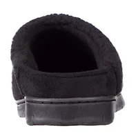 Isotoner Clara Recycled Berber Hoodback Womens Memory Foam Clog Slippers