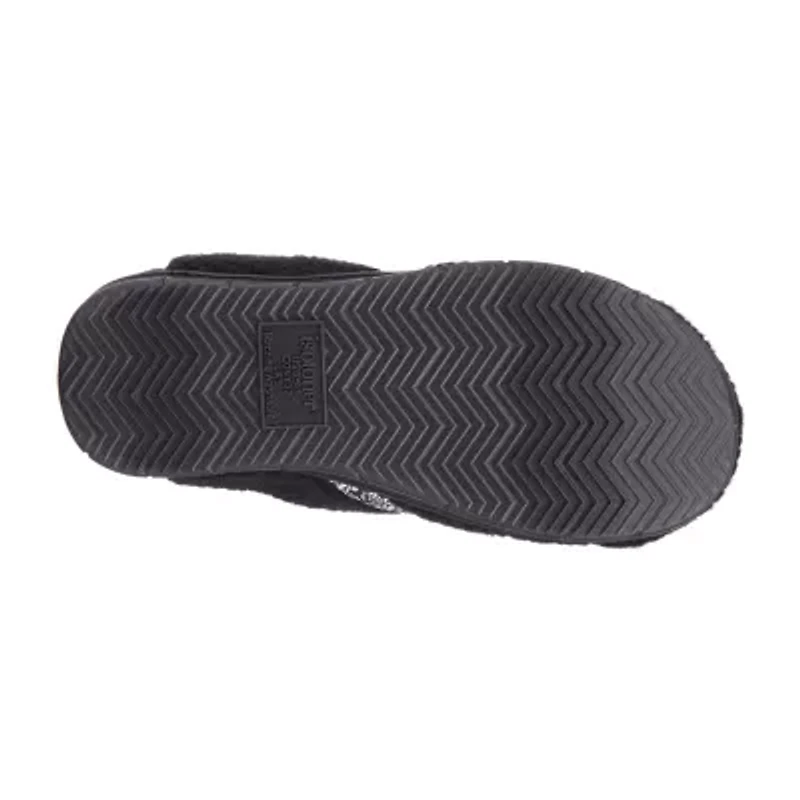 Isotoner Clara Recycled Berber Hoodback Womens Memory Foam Clog Slippers