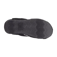 Isotoner Clara Recycled Berber Hoodback Womens Memory Foam Clog Slippers