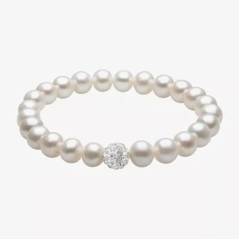 Womens White Cultured Freshwater Pearl Sterling Silver 3-pc. Jewelry Set