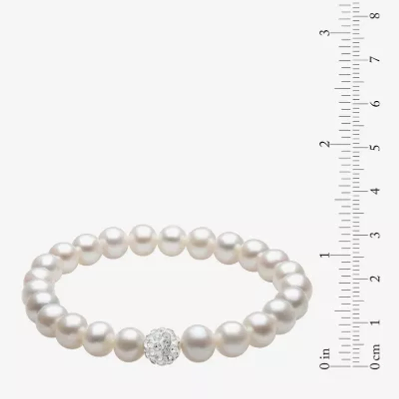 Womens White Cultured Freshwater Pearl Sterling Silver 3-pc. Jewelry Set