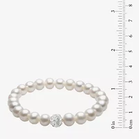 Womens White Cultured Freshwater Pearl Sterling Silver 3-pc. Jewelry Set