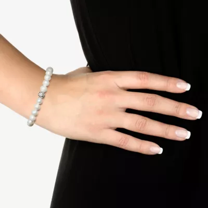 Womens White Cultured Freshwater Pearl Sterling Silver 3-pc. Jewelry Set