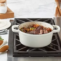 Smith & Clark Cast Iron 5-qt. Round Dutch Oven