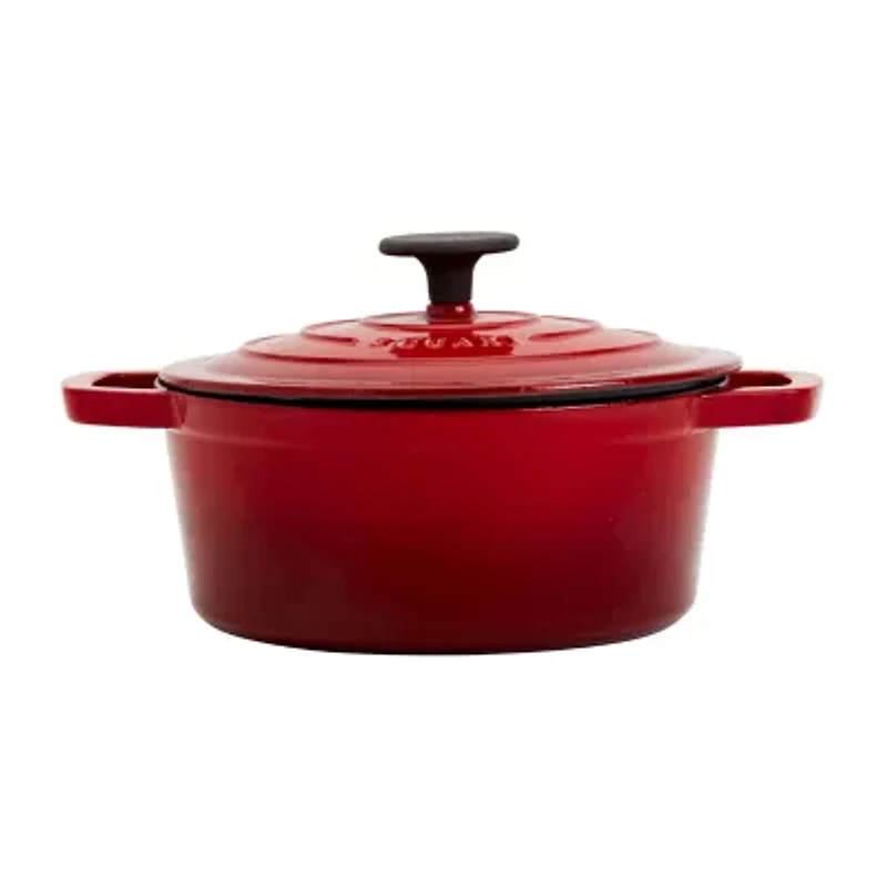 Smith & Clark Cast Iron 5-qt. Round Dutch Oven