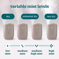 HoMedics Top-Fill Warm + Cool With Planter Humidifier