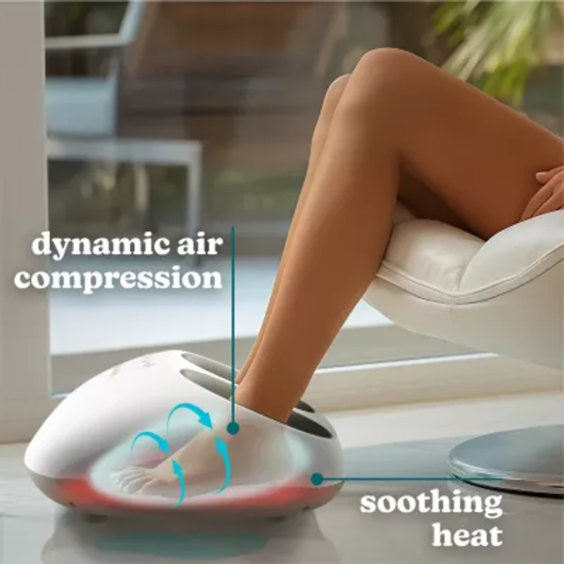 HoMedics Shiatsu + Air 3.0 Foot Massager With Heat Massager