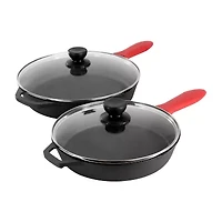 MegaChef Cast Iron 14-pc Cookware Set