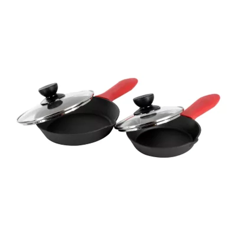 MegaChef Cast Iron 14-pc Cookware Set