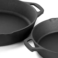 MegaChef Cast Iron 14-pc Cookware Set