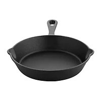 MegaChef Pre-Seasoned Enameled Cast Iron 8" Frying Pan