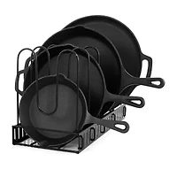 MegaChef Pre-Seasoned Cast Iron 12-pc. Cookware Set