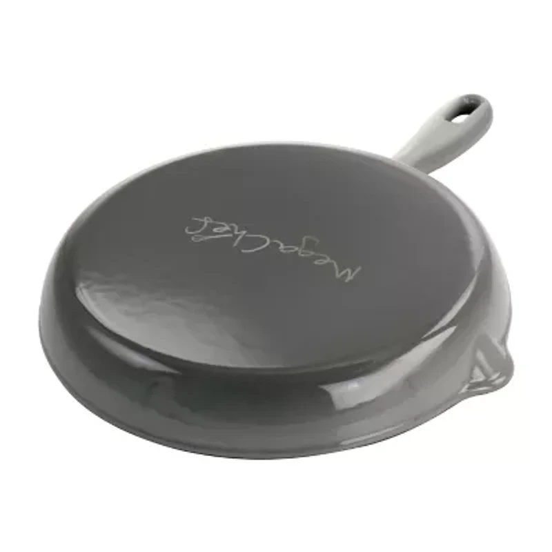 MegaChef Enameled Cast Iron 10.25" Skillet