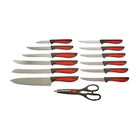 MegaChef 14-pc. Knife Block Set