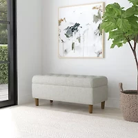 Homepop Storage Bench