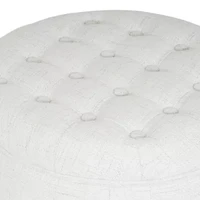 Homepop Storage Tufted Lift-Top Ottoman