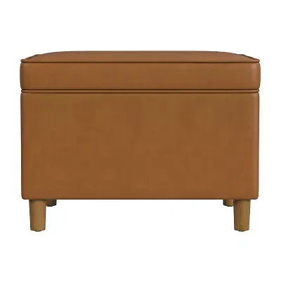 Homepop Dinah Storage Lift-Top Upholstered Ottoman