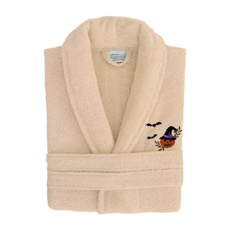 Linum Home Textiles Halloween Terry Bathrobe Unisex Adult Cloth Long Sleeve Length Robe