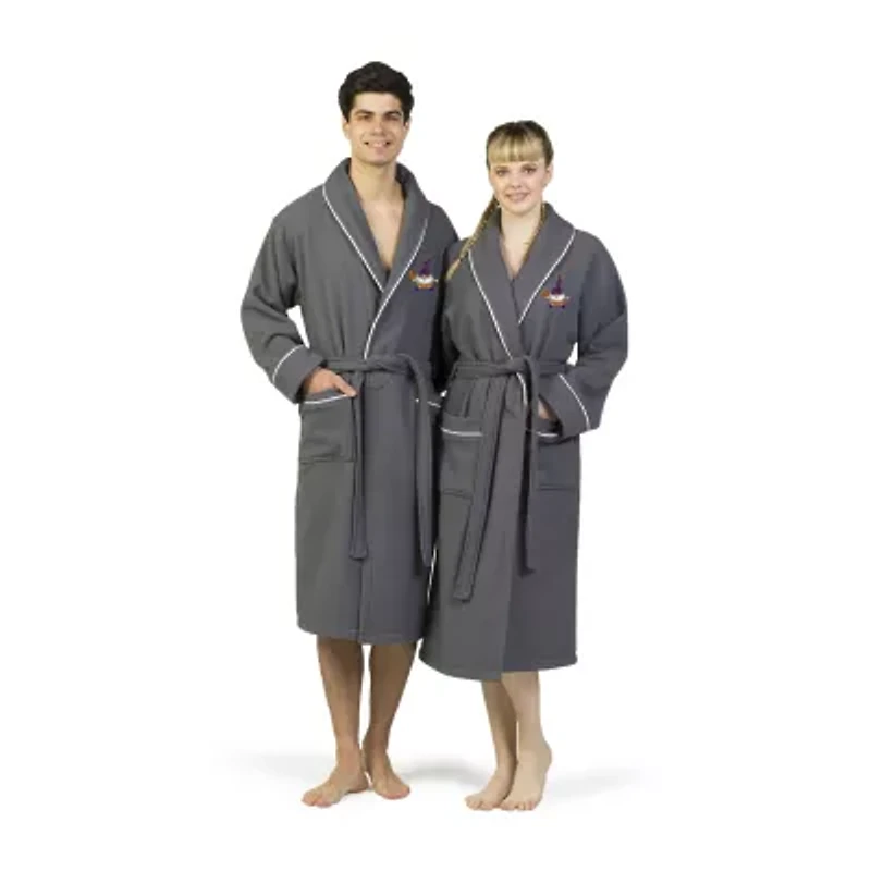 Linum Home Textiles Halloween Waffle Terry Bathrobe Unisex Adult Long Sleeve Length Robe