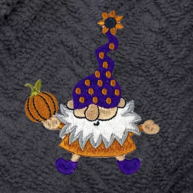 Linum Home Textiles Halloween Herringbone Bathrobe Unisex Adult Long Sleeve Length Robe