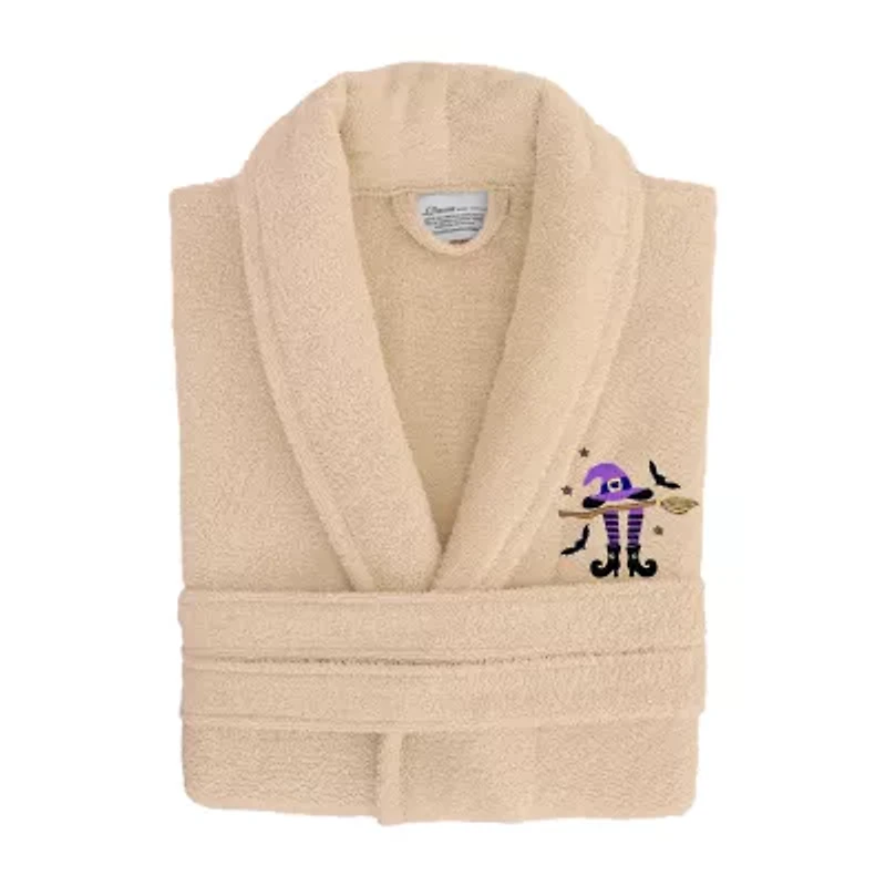 Linum Home Textiles Halloween Terry Bathrobe Unisex Adult Cloth Long Sleeve Length Robe