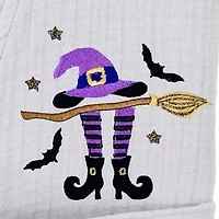 Linum Home Textiles Embroidered Groom Terry Bathrobe Unisex Adult Cloth Long Sleeve Length Robe