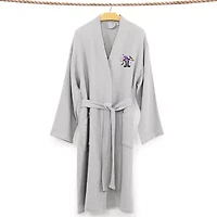 Linum Home Textiles Halloween Smyrna Bathrobe Unisex Adult Long Sleeve Length Robe