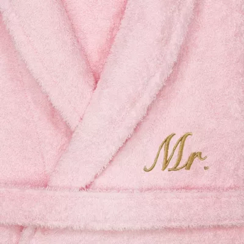 Linum Home Textiles Halloween Waffle Weave Bathrobe Unisex Adult Waffle Long Sleeve Long Length Robe