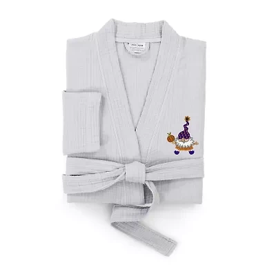 Linum Home Textiles Halloween Smyrna Bathrobe Unisex Adult Long Sleeve Length Robe