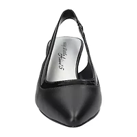 Easy Street Dessa Womens Pointed Closed Toe Stiletto Heel Pumps