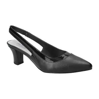 Easy Street Dessa Womens Pointed Closed Toe Stiletto Heel Pumps