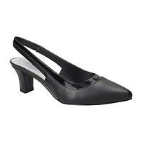 Easy Street Dessa Womens Pointed Closed Toe Stiletto Heel Pumps