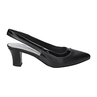 Easy Street Dessa Womens Pointed Closed Toe Stiletto Heel Pumps