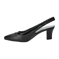 Easy Street Dessa Womens Pointed Closed Toe Stiletto Heel Pumps