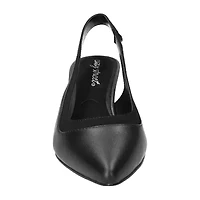 Easy Street Dessa Womens Pointed Closed Toe Stiletto Heel Pumps