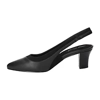 Easy Street Dessa Womens Pointed Closed Toe Stiletto Heel Pumps