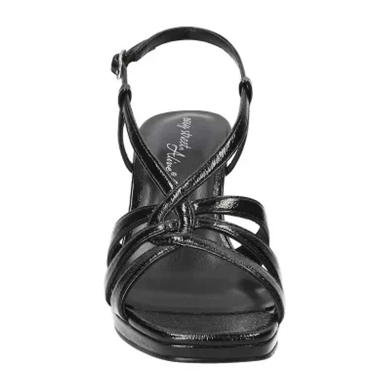 Easy Street Womens Valorie Heeled Sandals