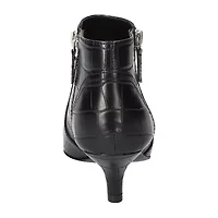 Easy Street Womens Annalee Kitten Heel Dress Boots